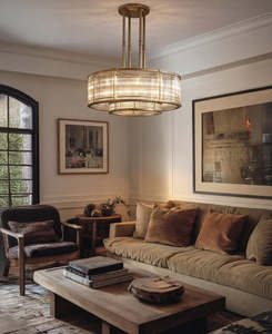 Chandeliers: Allen Large Tiered Chandelier