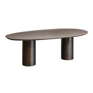 Adela Dining Table - Medium - Smoke | Bronze