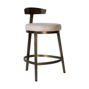 Frankie Counter Stool - Brass