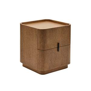 Maverick Bedside - Walnut | Pewter