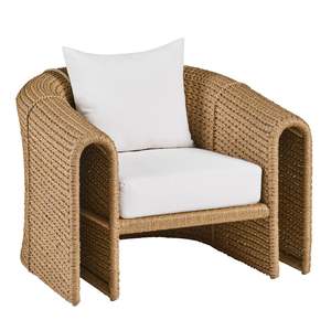 Julien Open Arm Outdoor Lounge Chair