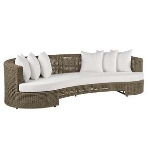 Helene Curved Outdoor Sofa