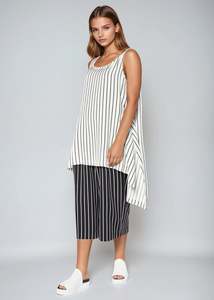 Outlet: Strand Top - Milk Black