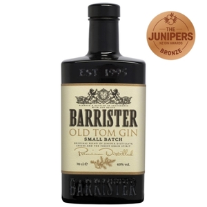Spirits: Barrister Old Tom Gin 40% 700ml