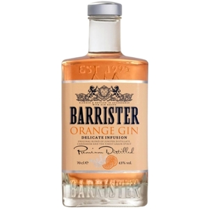 Spirits: Barrister Orange Gin 43% 700ml