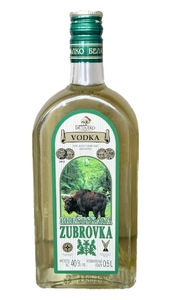 Vodka: Vodka Zubrovka 40% Alc 500ml