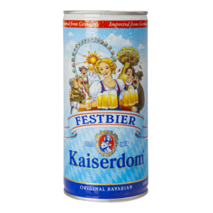 Beer & Cider: Kaiserdom Beer Bavarian Festbier 5.6% Can 1L