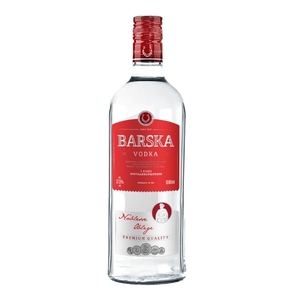 Vodka: Vodka Barska Red 37.5% 1L