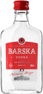 Vodka: Vodka Barska Red 37.5% 200ml