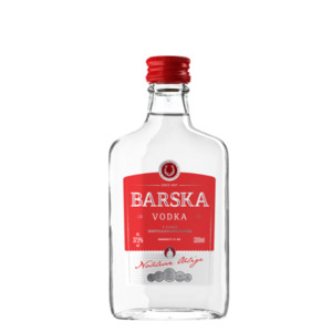Vodka: Vodka Barska Red 37.5% 200ml