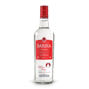 Vodka: Vodka Barska Red 37.5% 500ml