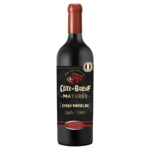Wine: French Wine Red Côte Boeuf Maturée IGP Pays d’Oc 14.5% 750ml