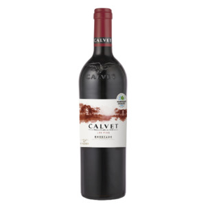 Red Wine: French Wine Red Dry Bordeaux AOP Calvet Les Pins 12.5% 750ml