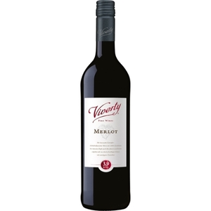 Wine: German Wine Red Low-Alcohol Merlot VIVERTY 3.9% 750ml