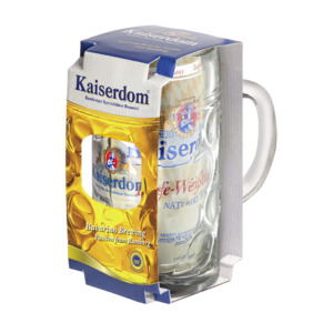 Beer & Cider: Kaiserdom Beer Hefe-Weir Gift Mug Set 1L