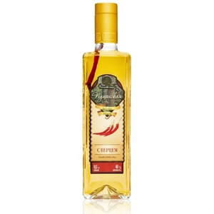 Vodka: Vodka Pepper Pushyanskaya 40% Alc 500ml
