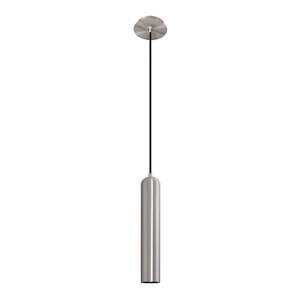 Pendants: Bullet Classic Pendant - Brushed Chrome