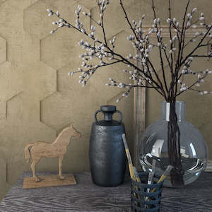 geometric wallpaper: Loft Superior - Metropolis