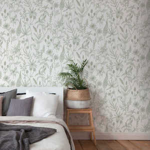 Trendwall: Trendwall - Etched Florals
