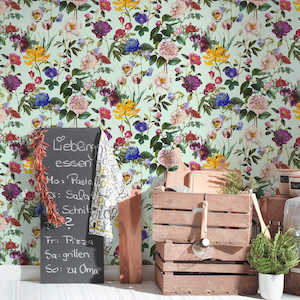 Trendwall - Glowing Flowers