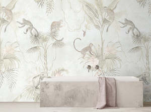 Walls By Patel: Walls by Patel 3 - Life in the Trees Monkeys