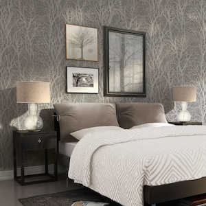 New life - Forest in Silhouette