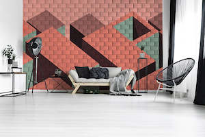 Graphic Wall Murals: Designwalls 2 - Graphic Tiles