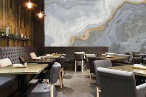Industrial Wall Murals: Atelier 47 - Marble Artwork
