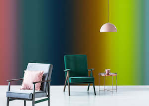 Designer Wall Murals: Walls by Patel 3 - Over the Rainbow