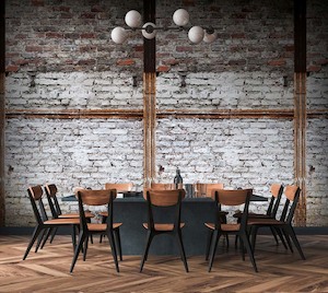 Smart Walls: The Wall - Brick Ombre Wall