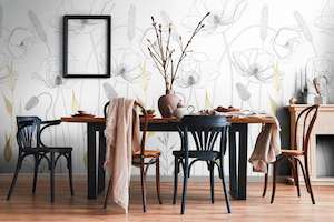 The Wall Continuous Murals: The Wall 2 - Poppies