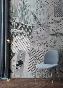 Walls by Patel 3 - Birds Playground