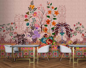 Walls By Patel: Walls by Patel 3 - Oriental Blossom Garden