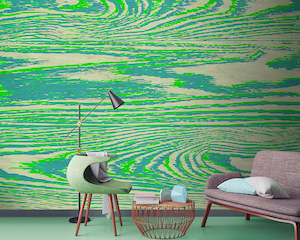 Abstract Geometric Wall Murals: Walls by Patel 3 - Bounty