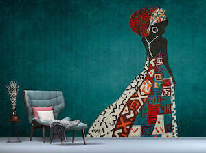 Walls by Patel 3 - Nairobi Woman 1