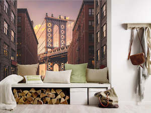 City Wall Murals: Design Walls - Brooklyn Bridge