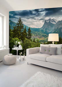 City Wall Murals: Design Walls - Mountain Views
