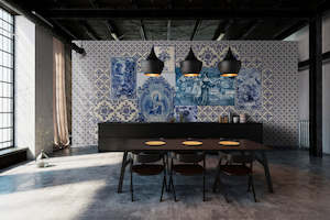 Bohemian Wall Murals: Walls by Patel 2 - Azulejos