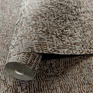 Textile Wallpaper: Feel - Pearlised Glass Beads -Alpine