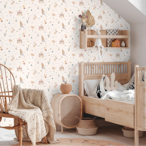 Kids Wallpaper: Lilly & Luis - Carousel