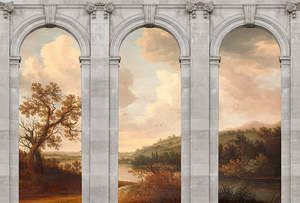 Walls by Patel 3 - Castello Landscape