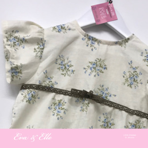 Little Dresses: Little Dresses  in pink floral print 3 - 4yrs