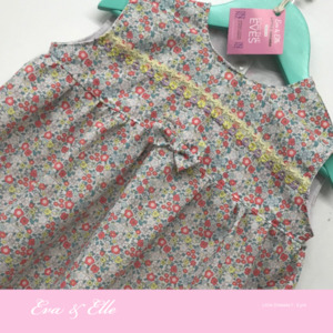 Little Dresses: Little Dresses  in yellow trims - 12mths to 24 mths
