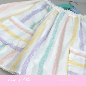 Skirts: Little Skirt in Stripes print for 6 - 8years