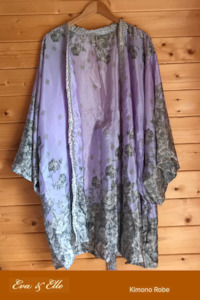 Kimono Robe Collection: Kimono Robe -Lavender Colour