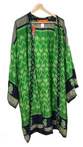 Kimono Robe Collection: Kimono Robe - Neon Green