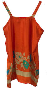 Pants Tops: Strap Top in coral colour