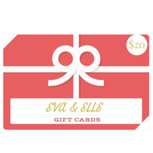 Gift Cards: Gift Card value $20