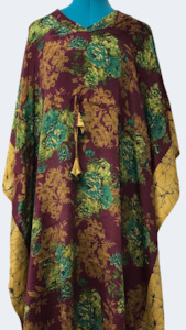 Sale: Medium Length Kaftan - Brown Rose