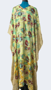 Sale: Long Length Kaftan - Yellow Rose